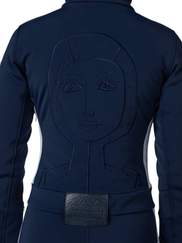 Kombinezon Rossignol damski W Sublim Insulated Overall granatowy