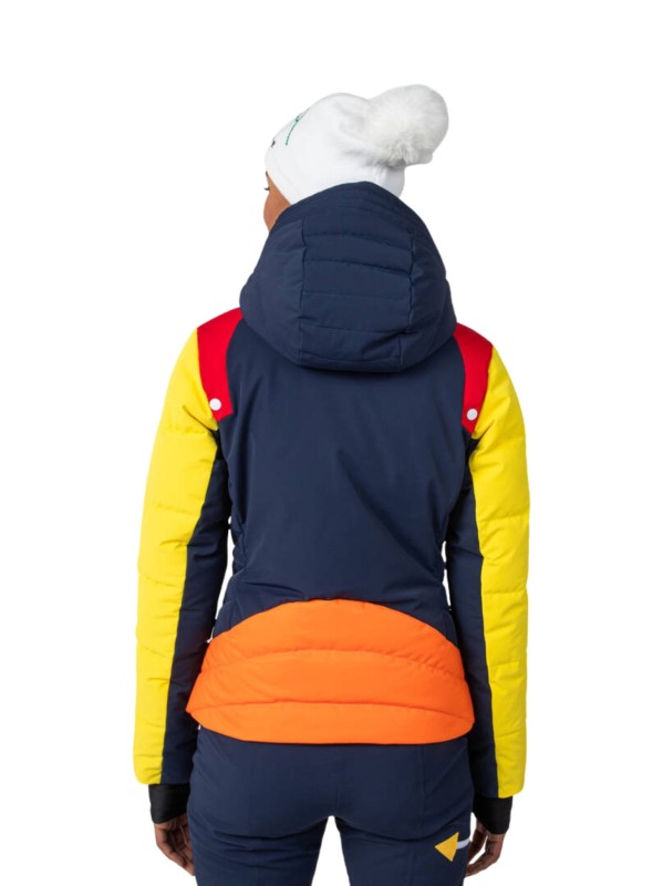 Kurtka narciarska Rossignol JCC damska W Pilot Down JKT granatowa