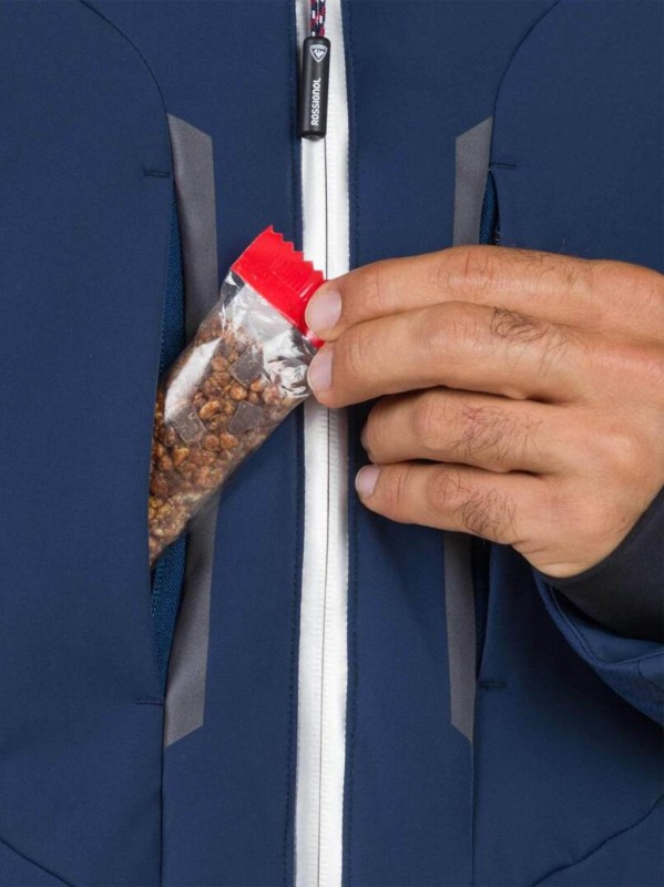 Kurtka narciarska Rossignol męska Direttissima JKT granatowa