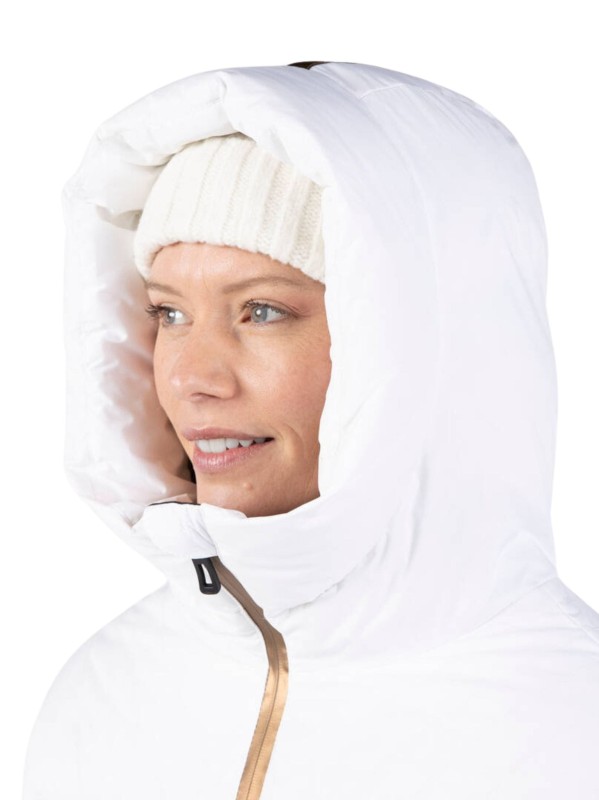 Kurtka Narciarska Rossignol damska W Ventina Bomber Down JKT biała