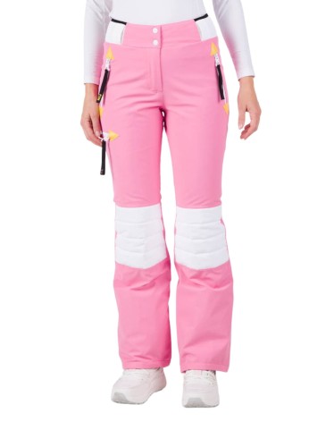 Spodnie Narciarskie Rossignol JCC damskie W Pilot STR Pant różowe