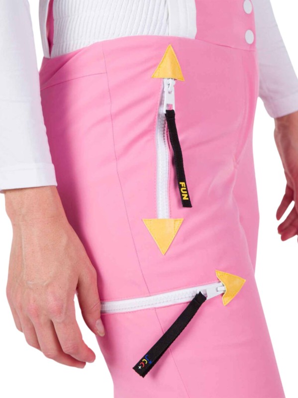 Spodnie Narciarskie Rossignol JCC damskie W Pilot STR Pant różowe
