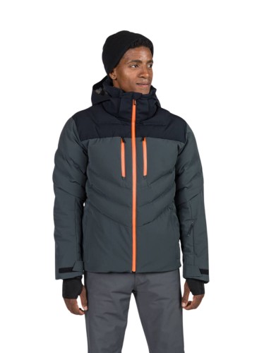 Kurtka Narciarska Rossignol męska Blackside puffy JKT szara