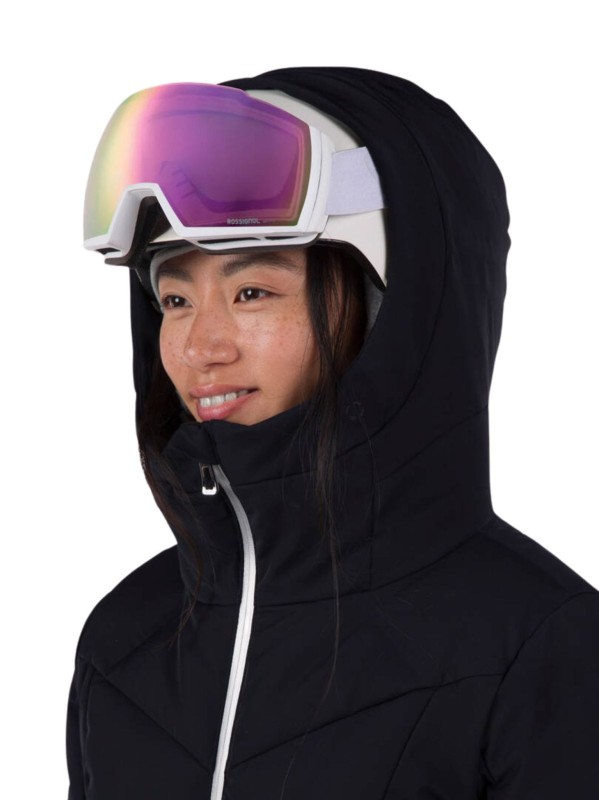 Kurtka Narciarska Rossignol damska W Blackside puffy JKT czarna