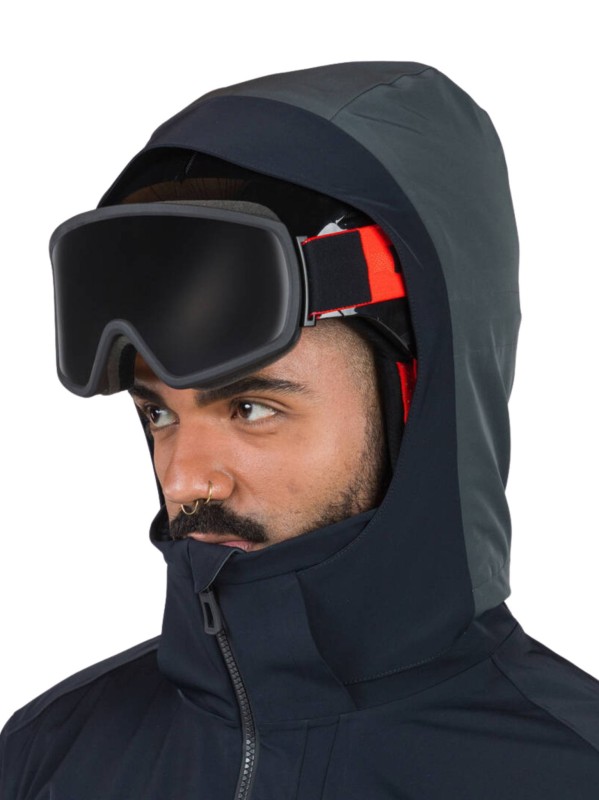 Kurtka Narciarska Rossignol męska Hero Blackside JKT czarna