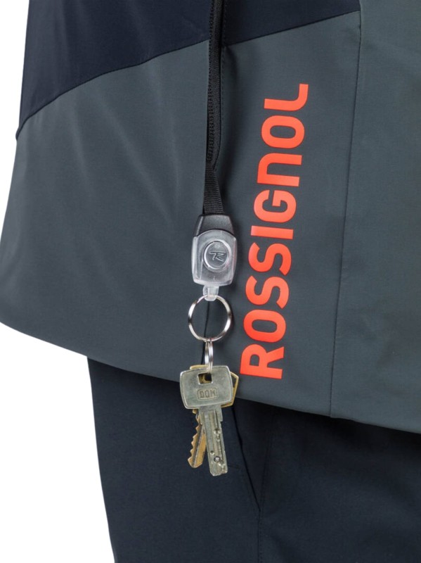 Kurtka Narciarska Rossignol męska Hero Blackside JKT czarna