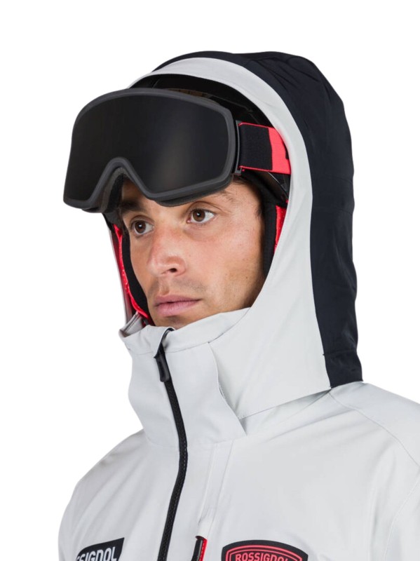 Kurtka Narciarska Rossignol męska Hero Blackside JKT szara