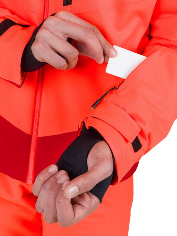 Kurtka Narciarska Rossignol męska Hero Blackside JKT czerwona