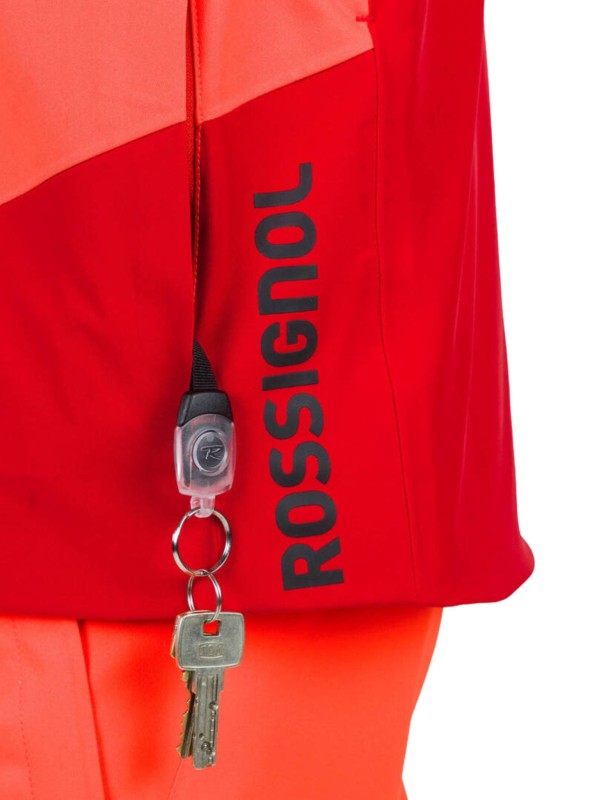 Kurtka Narciarska Rossignol męska Hero Blackside JKT czerwona