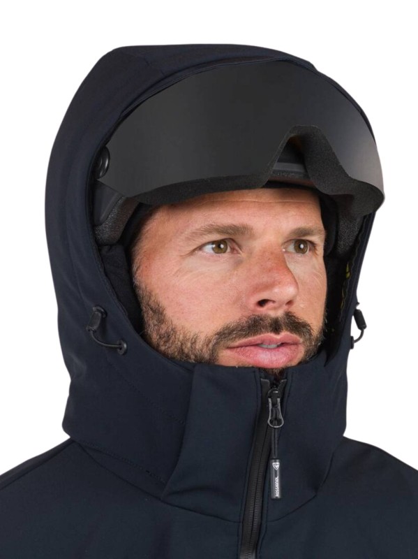 Kurtka Narciarska Rossignol męska Cieloalto JKT czarna