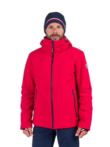 Kurtka Narciarska Rossignol męska Cieloalto JKT czerwona