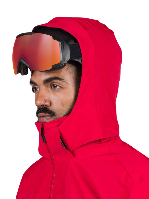 Kurtka Narciarska Rossignol męska Blackside JKT czerwona