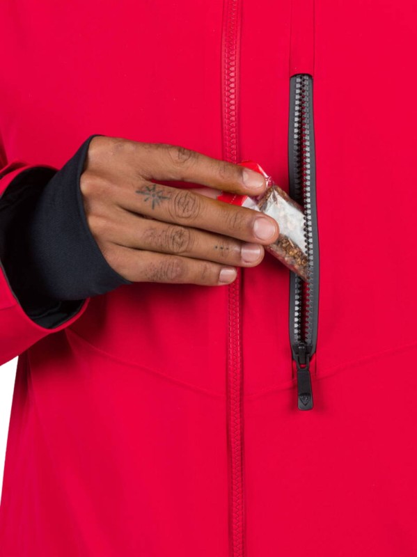 Kurtka Narciarska Rossignol męska Blackside JKT czerwona