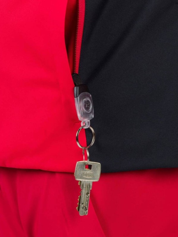 Kurtka Narciarska Rossignol męska Velika JKT czerwona rossignol-outlet.pl