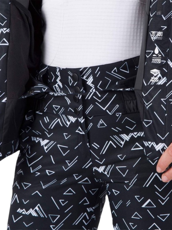 Kurtka Narciarska Rossignol damska W Wispile Puffy PR JKT czarna