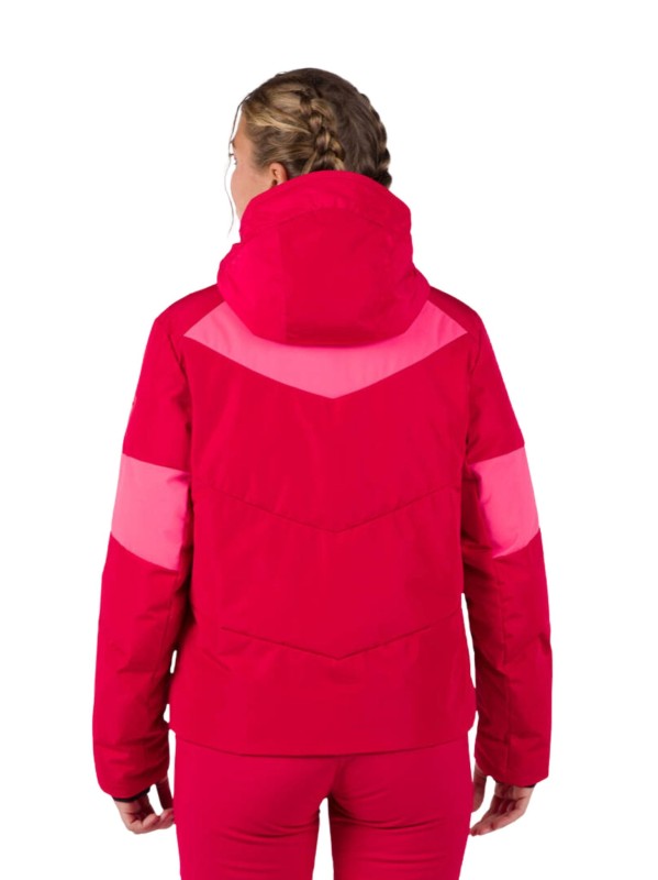 Kurtka Narciarska Rossignol damska W Wispile puffy JKT czerwona