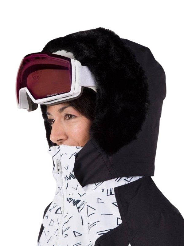 Kurtka Narciarska Rossignol damska W Saluver PR JKT biała