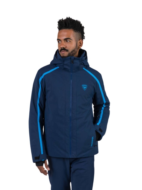 Kurtka Narciarska Rossignol męska Saluver JKT granatowa