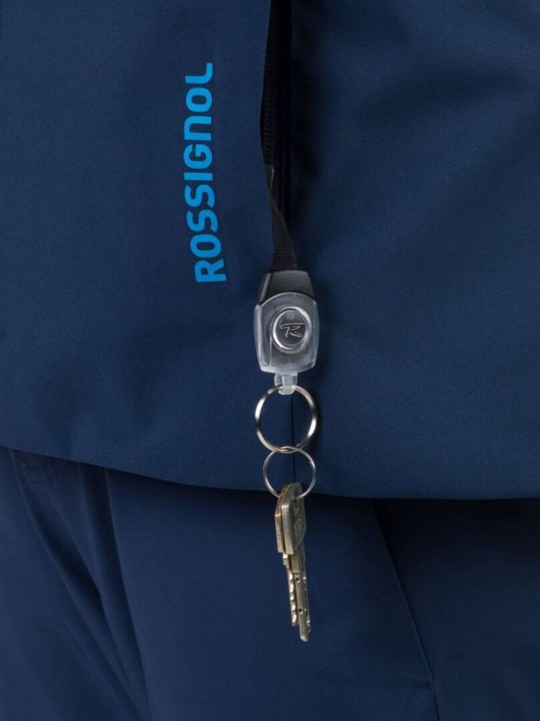 Kurtka Narciarska Rossignol męska Saluver JKT granatowa
