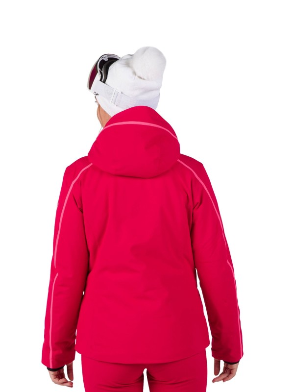 Kurtka narciarska Rossignol W Flat czerwona