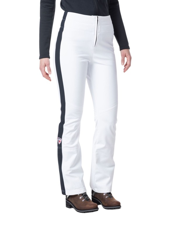 Spodnie narciarskie Rossignol damskie Resort Softshell Pant białe