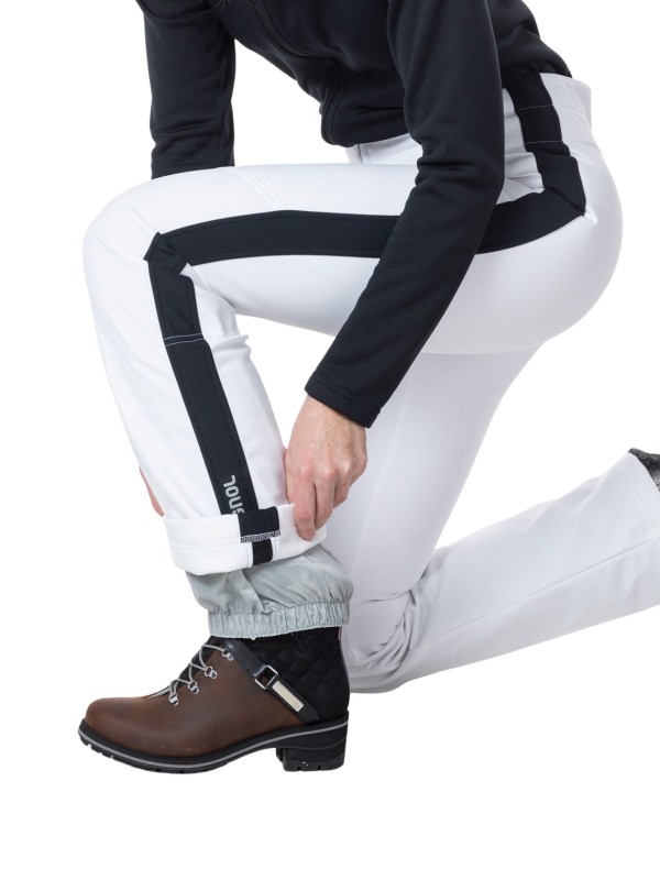 Spodnie narciarskie Rossignol damskie Resort Softshell Pant białe