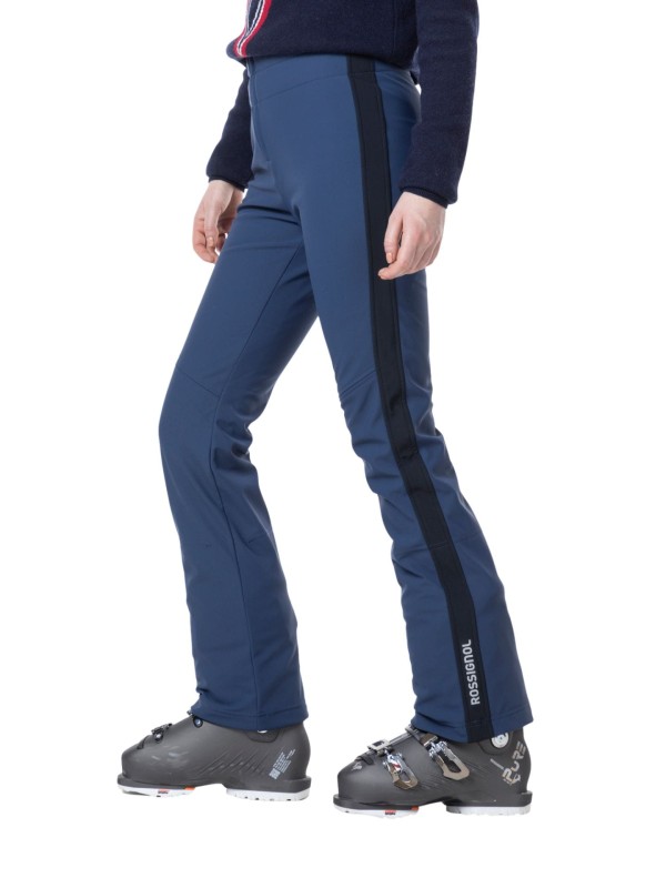 Spodnie narciarskie Rossignol damskie Resort Softshell Pant granatowe