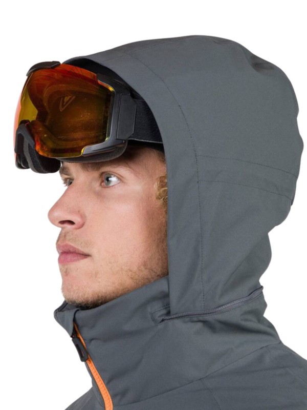 Kurtka narciarska Rossignol męska Strawpile JKT szara