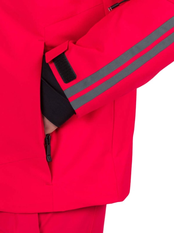 Kurtka narciarska Rossignol męska Strawpile JKT czerwona