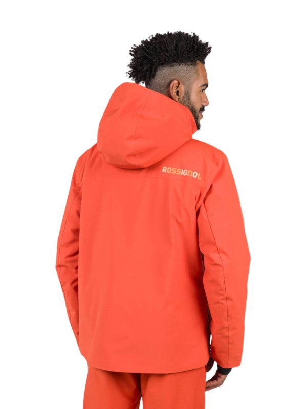 Kurtka narciarska Rossignol męska Strawpile JKT pomarańczowa