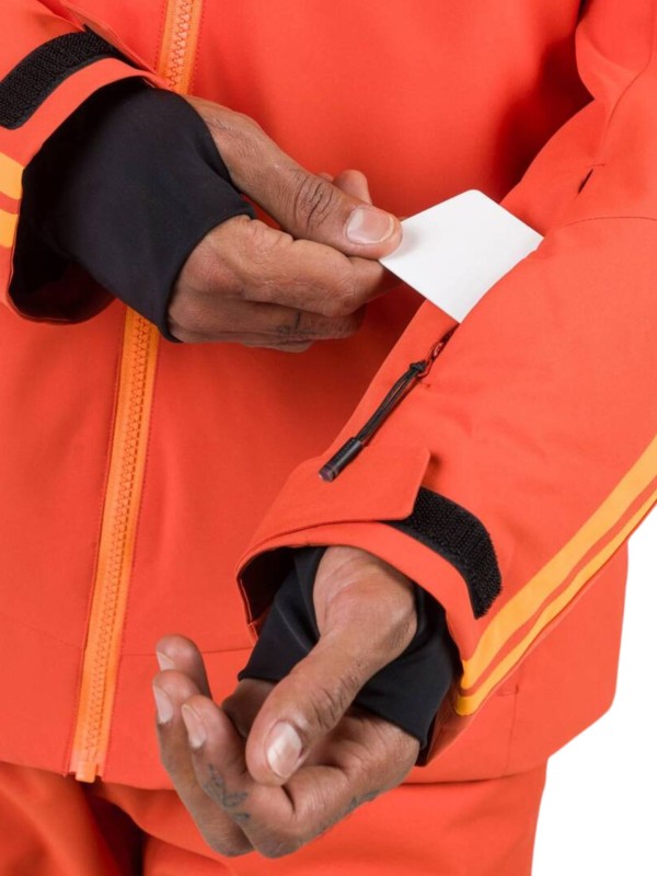 Kurtka narciarska Rossignol męska Strawpile JKT pomarańczowa