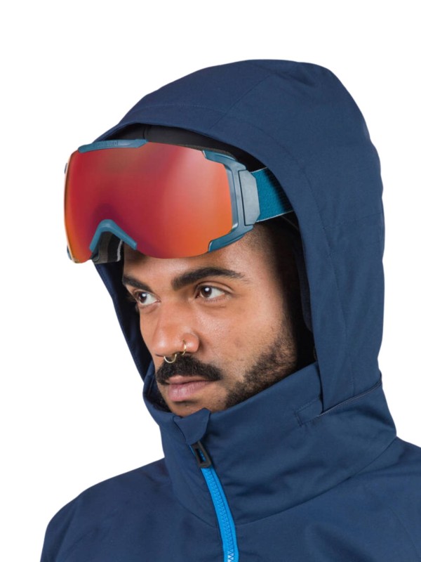 Kurtka narciarska Rossignol męska Strawpile JKT granatowa