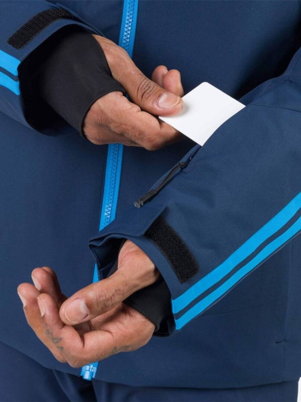 Kurtka narciarska Rossignol męska Strawpile JKT granatowa