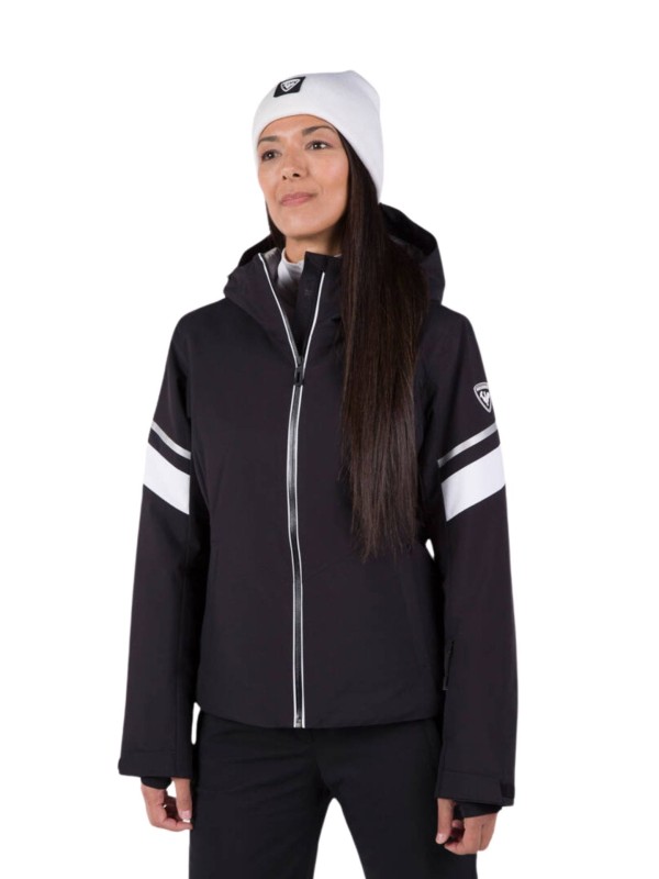 Kurtka narciarska Rossignol damska Strawpile JKT czarna