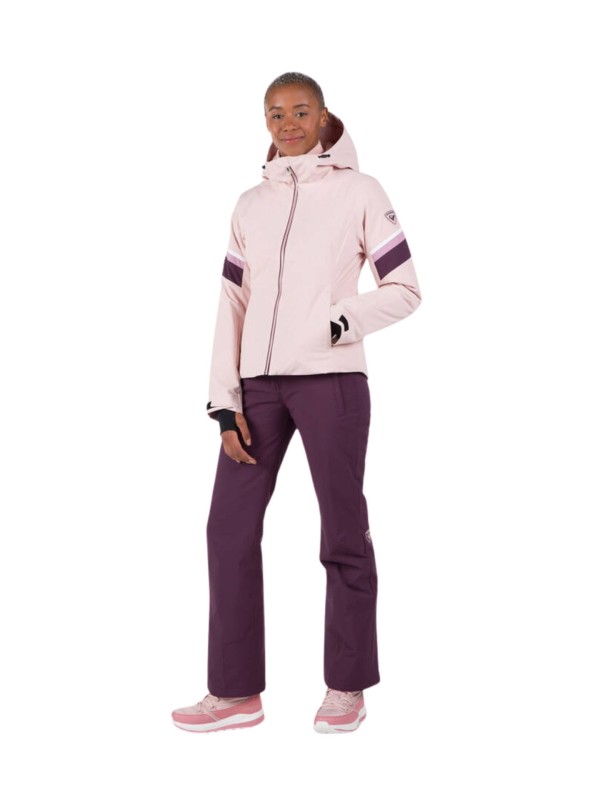 Kurtka narciarska Rossignol damska Strawpile JKT różowa