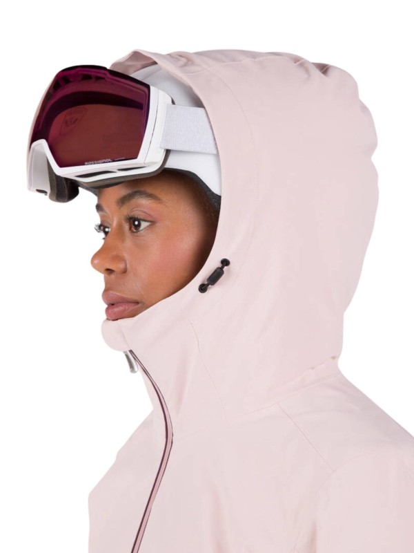 Kurtka narciarska Rossignol damska Strawpile JKT różowa