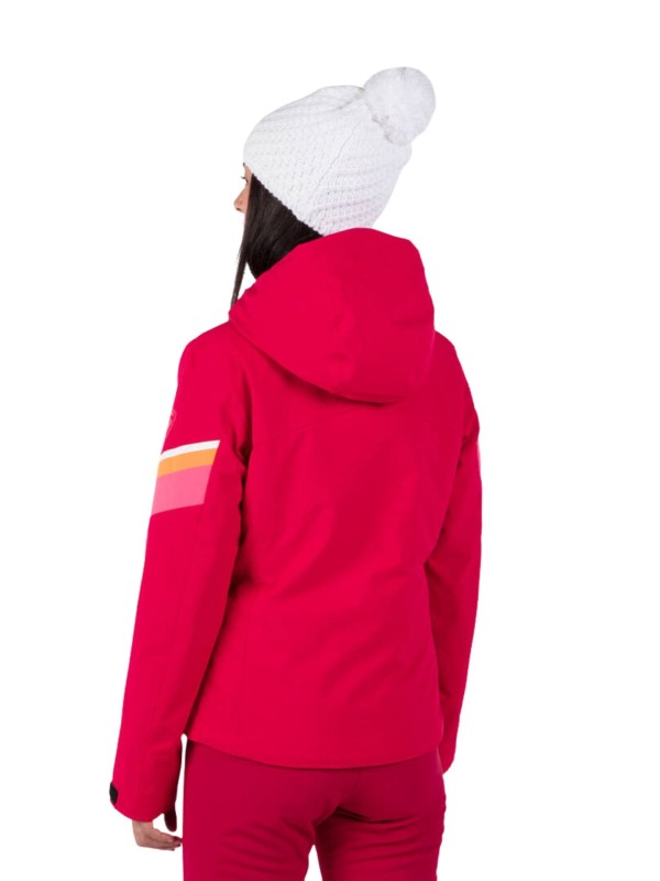 Kurtka narciarska Rossignol damska Strawpile JKT czerwona