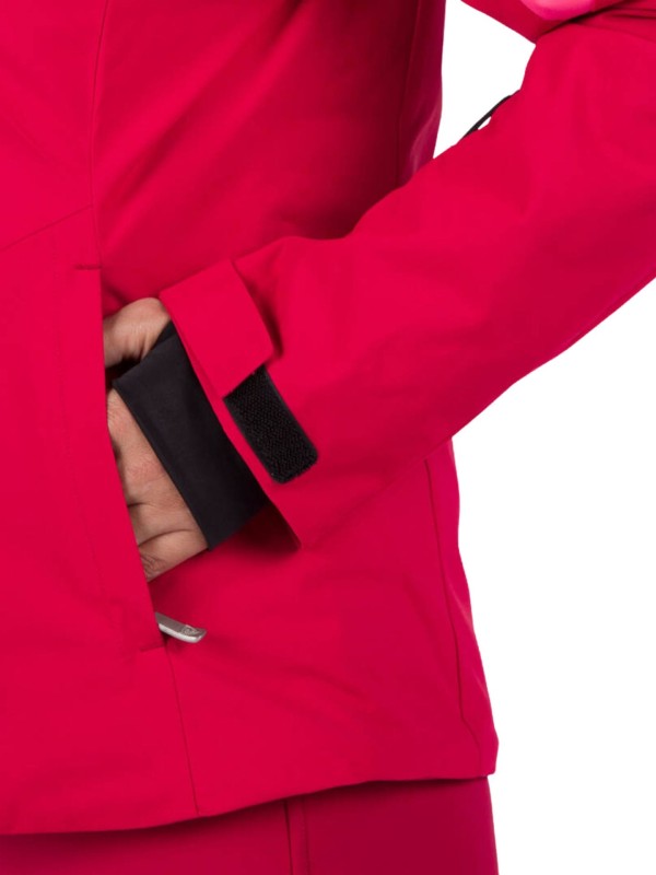 Kurtka narciarska Rossignol damska Strawpile JKT czerwona