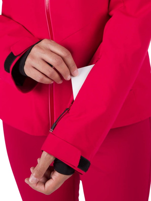 Kurtka narciarska Rossignol damska Strawpile JKT czerwona
