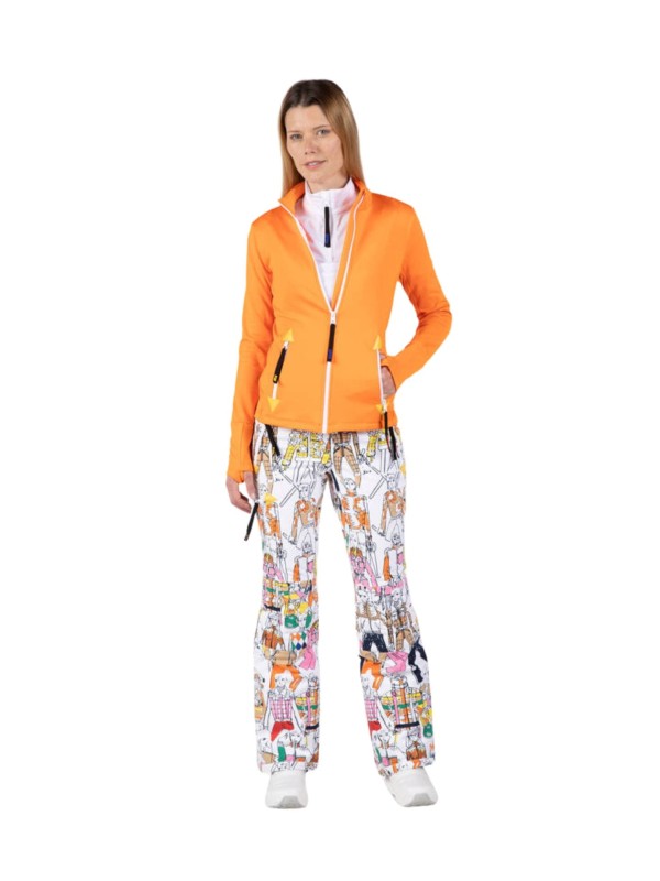 Bluza Rossignol JCC damska Climi JKT pomarańczowa