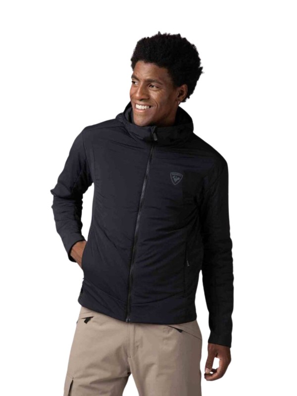 Kurtka narciarska Rossignol męska Opside Hoodie JKT czarna