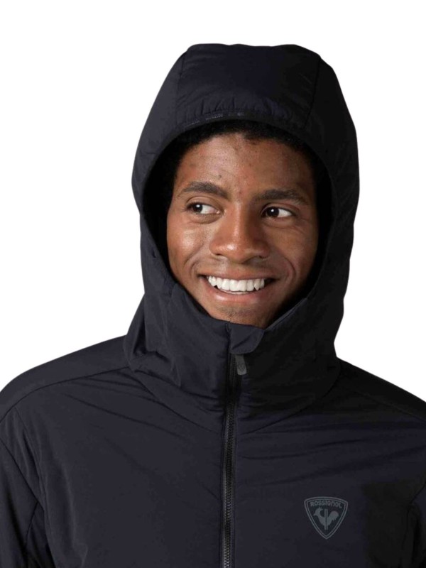 Kurtka narciarska Rossignol męska Opside Hoodie JKT czarna