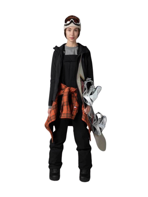 Kurtka narciarska Rossignol damska W Opside Hoodie JKT czarna