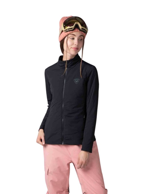 Kurtka narciarska Rossignol damska W Opside JKT czarna