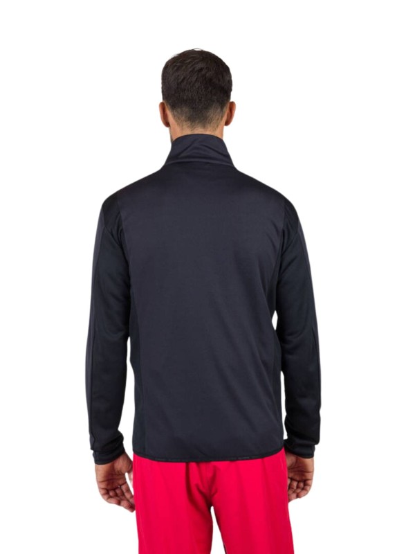 Bluza Rossignol męska Diretta Fleece FZ czarna