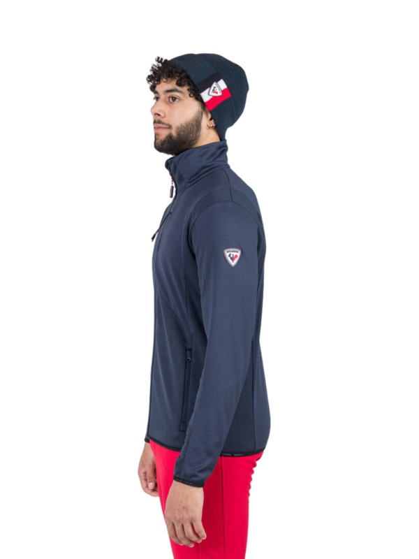 Bluza Rossignol męska Diretta Fleece FZ granatowa