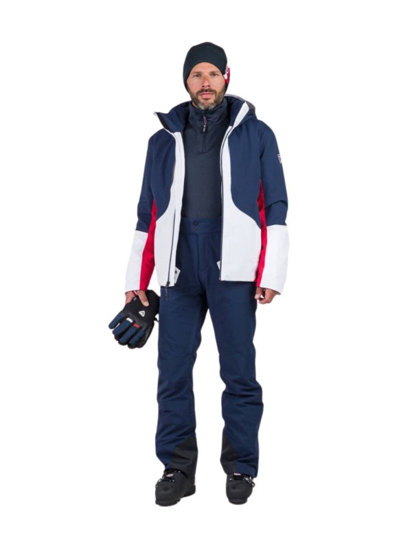 Bluza Rossignol męska Diretta Fleece HZ granatowa