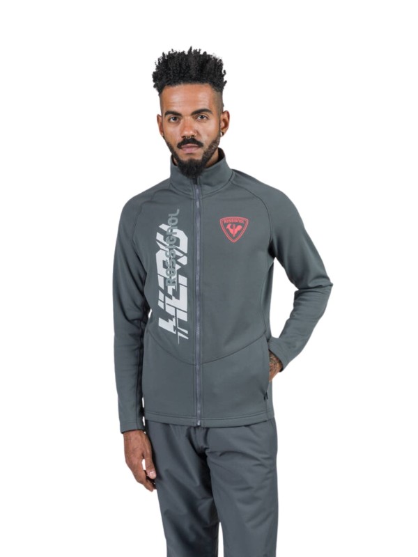 Bluza Rossignol męska New Hero Classique Clim szara