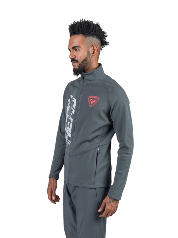 Bluza Rossignol męska New Hero Classique Clim szara