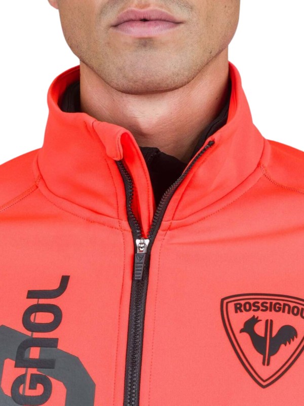 Bluza Rossignol męska New Hero Classique Clim czerwona